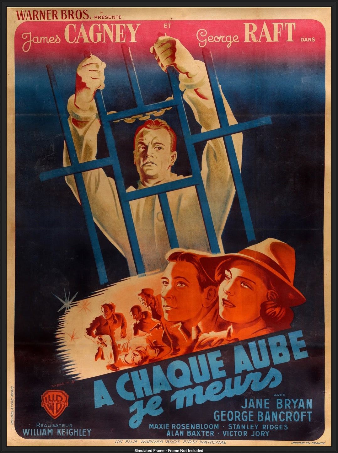 Each Dawn I Die (1939) original movie poster for sale at Original Film Art - Vintage Movie Posters