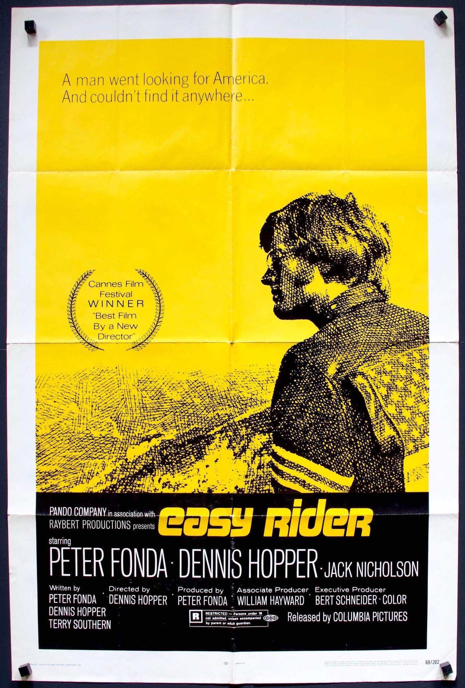 Easy Rider (1969) original movie poster for sale at Original Film Art - Vintage Movie Posters