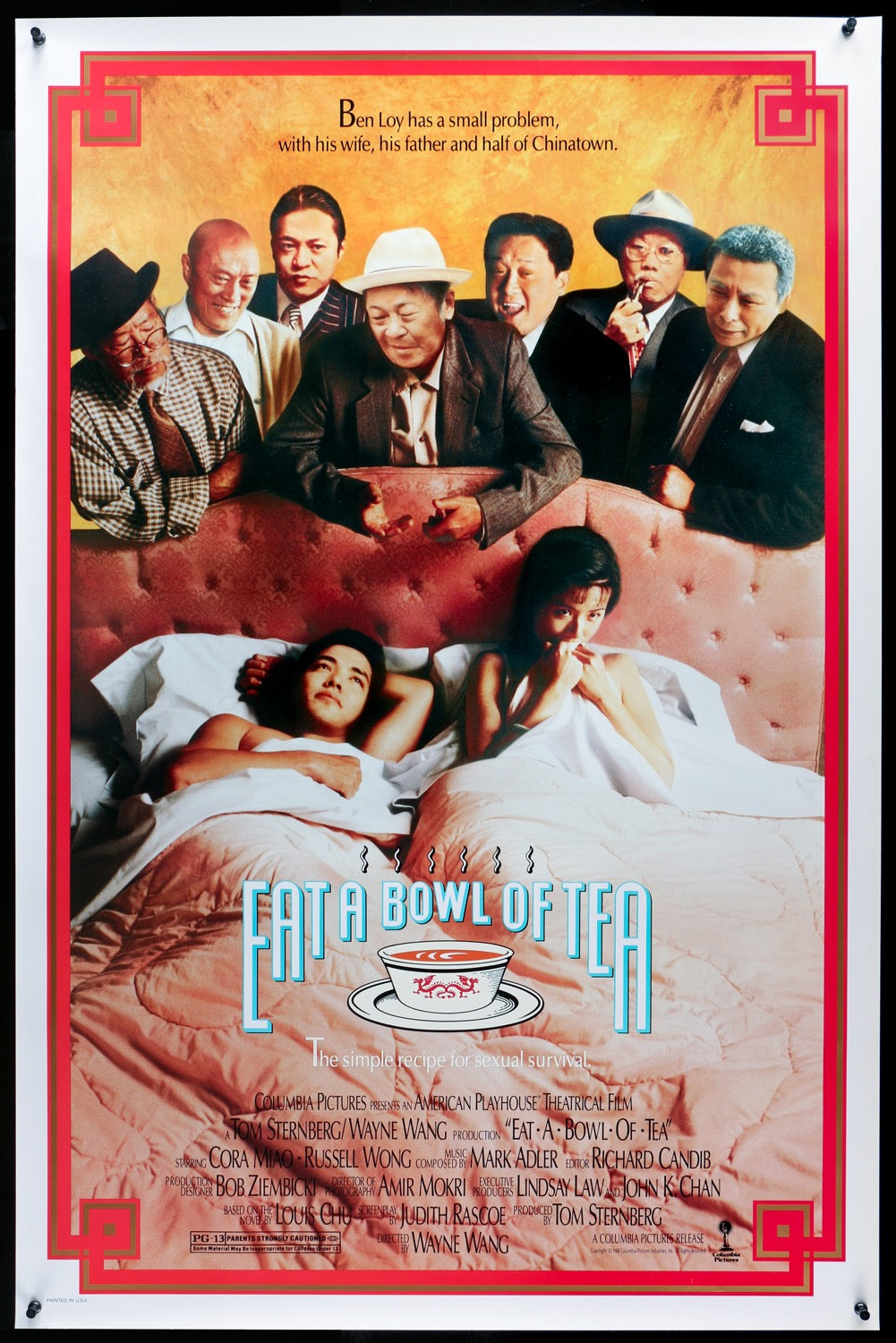Eat A Bowl Of Tea (1989) original movie poster for sale at Original Film Art - Vintage Movie Posters
