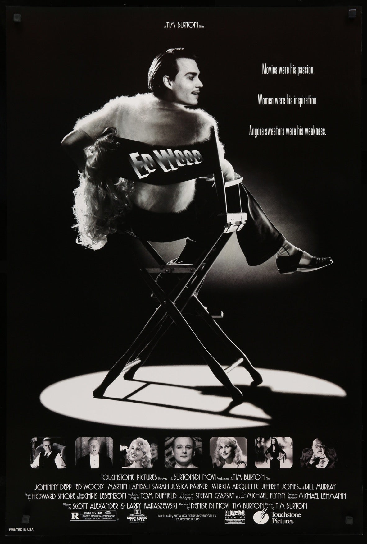 Ed Wood (1994) original movie poster for sale at Original Film Art - Vintage Movie Posters