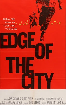 Edge of the City (1957) original movie poster for sale at Original Film Art - Vintage Movie Posters
