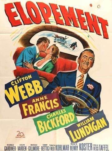 Elopement (1951) original movie poster for sale at Original Film Art