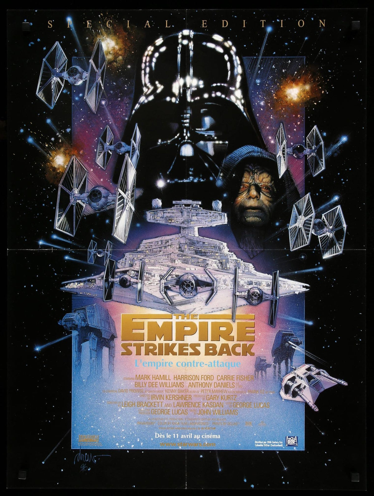 Empire Strikes Back (1980) original movie poster for sale at Original Film Art - Vintage Movie Posters