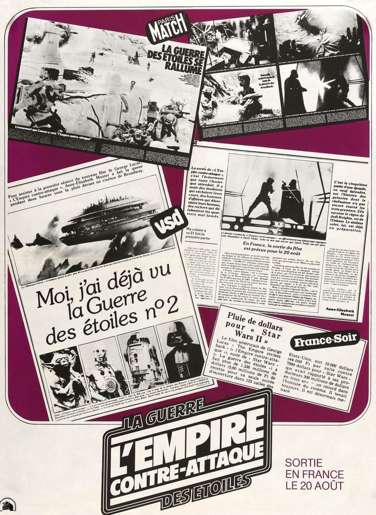 Empire Strikes Back (1980) original movie poster for sale at Original Film Art - Vintage Movie Posters
