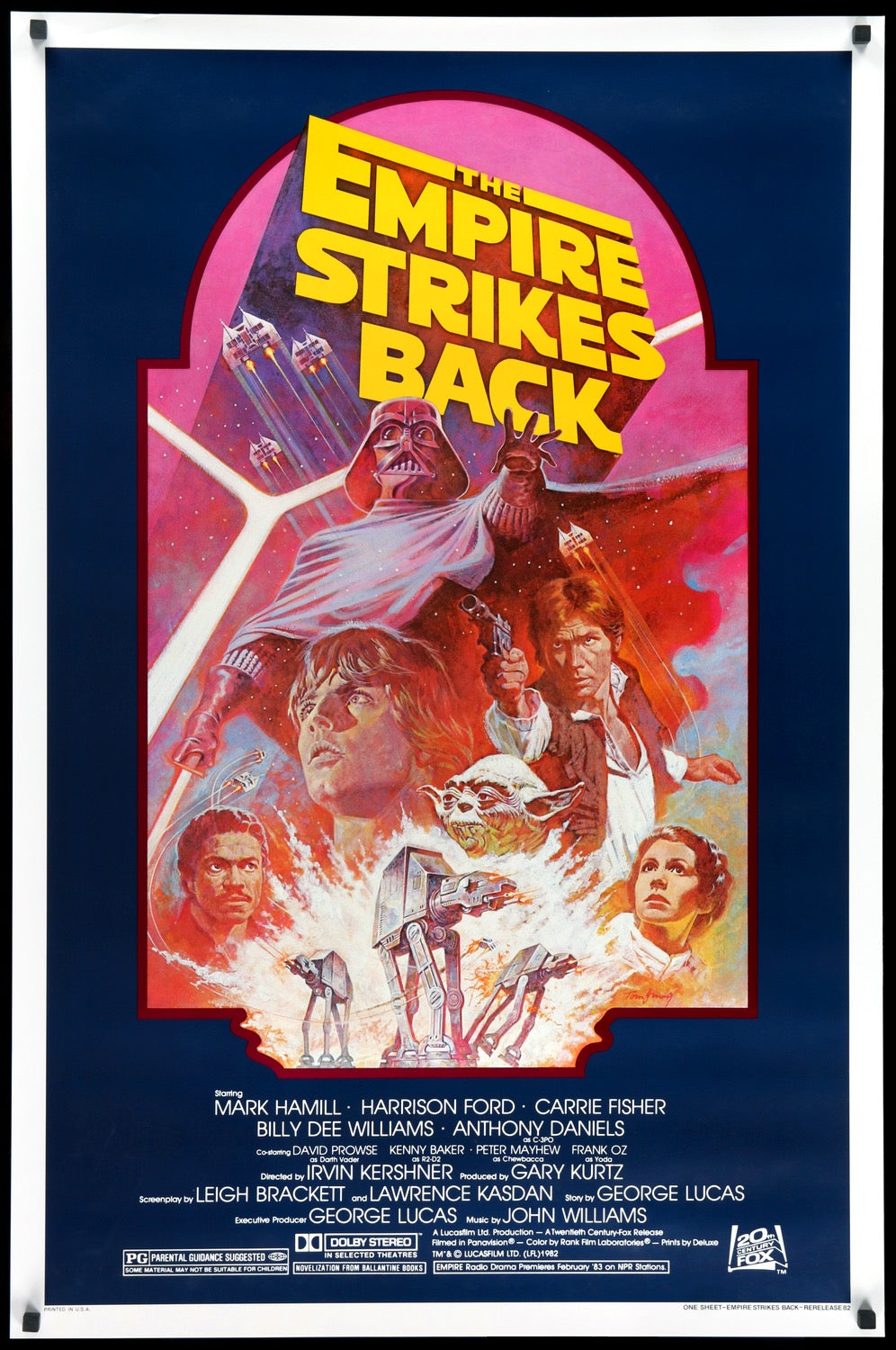 Empire Strikes Back (1980) original movie poster for sale at Original Film Art