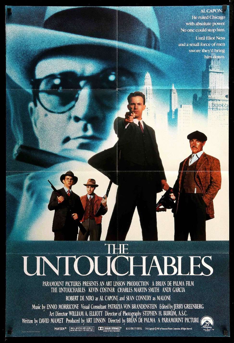 Untouchables (1987) original movie poster for sale at Original Film Art - Vintage Movie Posters