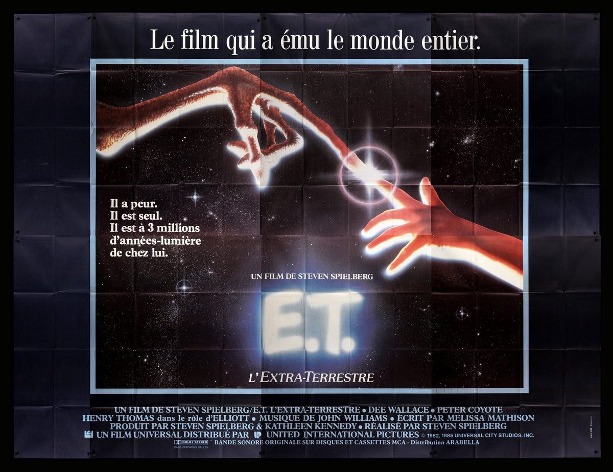 E.T. The Extra Terrestrial (1982) original movie poster for sale at Original Film Art - Vintage Movie Posters