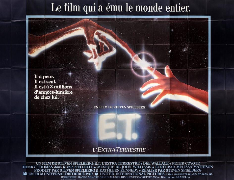 E.T. The Extra Terrestrial (1982) original movie poster for sale at Original Film Art