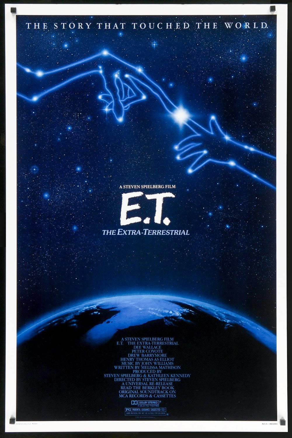 E.T. The Extra Terrestrial (1982) original movie poster for sale at Original Film Art - Vintage Movie Posters
