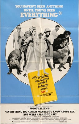 Everything You Always Wanted To Know About Sex.. (1972) original movie poster for sale at Original Film Art - Vintage Movie Posters