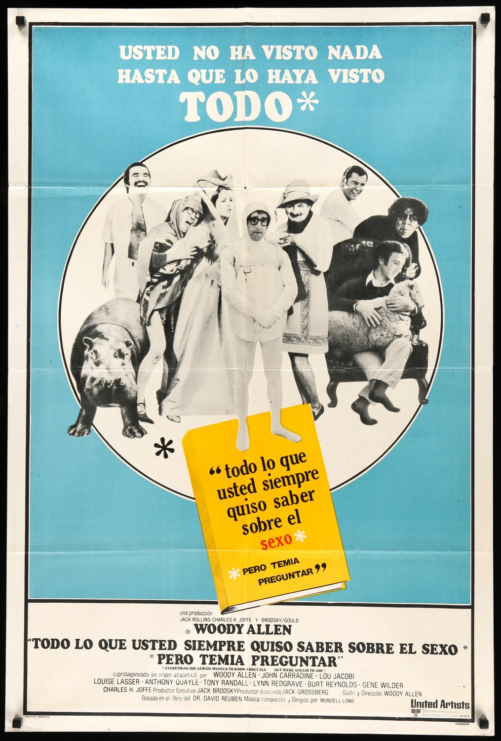 Everything You Always Wanted To Know About Sex.. (1972) original movie poster for sale at Original Film Art