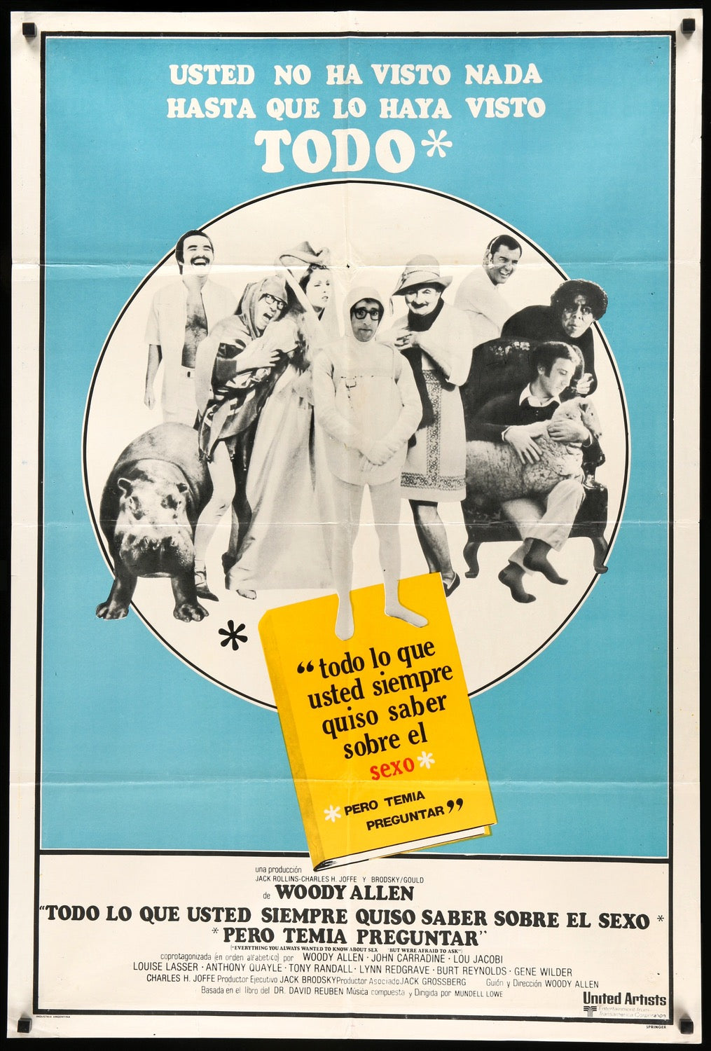 Everything You Always Wanted To Know About Sex.. (1972) original movie poster for sale at Original Film Art - Vintage Movie Posters