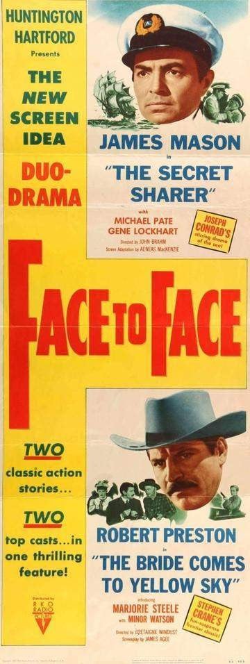 Face to Face (1952) original movie poster for sale at Original Film Art - Vintage Movie Posters