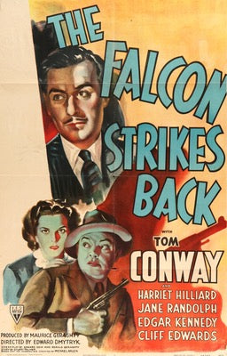 Falcon Strikes Back (1943) original movie poster for sale at Original Film Art - Vintage Movie Posters