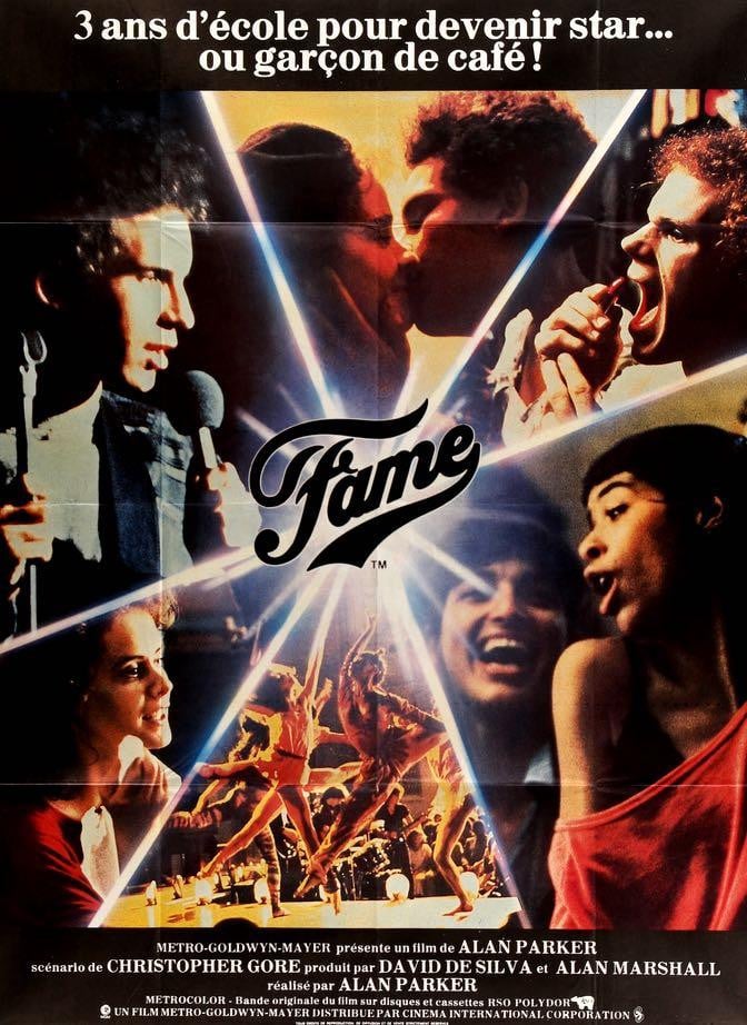 Fame (1980) original movie poster for sale at Original Film Art - Vintage Movie Posters