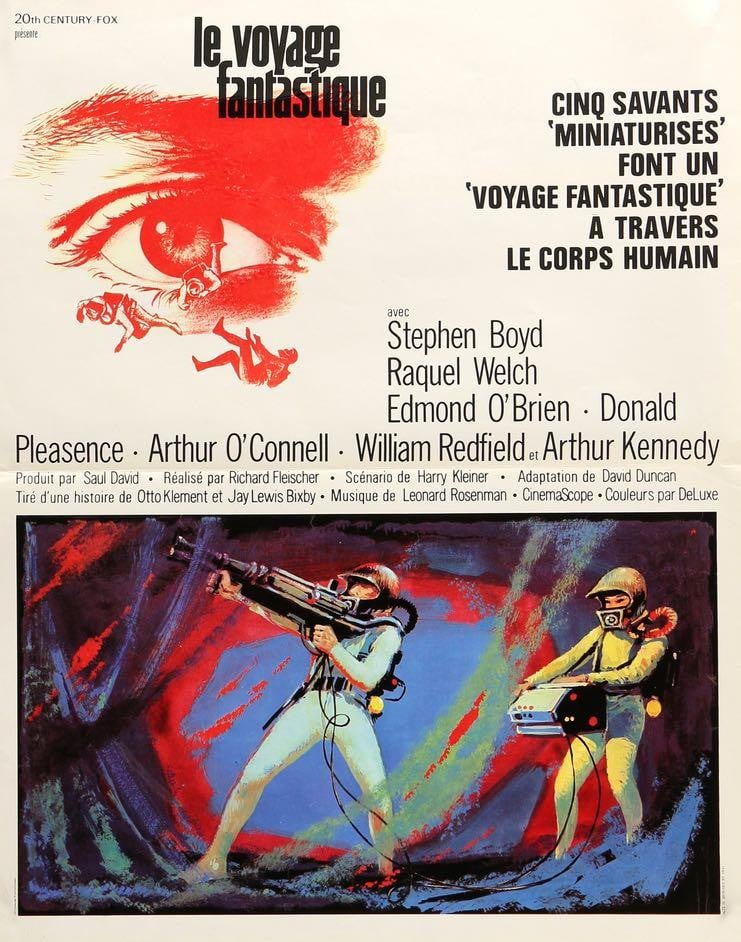 Fantastic Voyage (1966) original movie poster for sale at Original Film Art - Vintage Movie Posters
