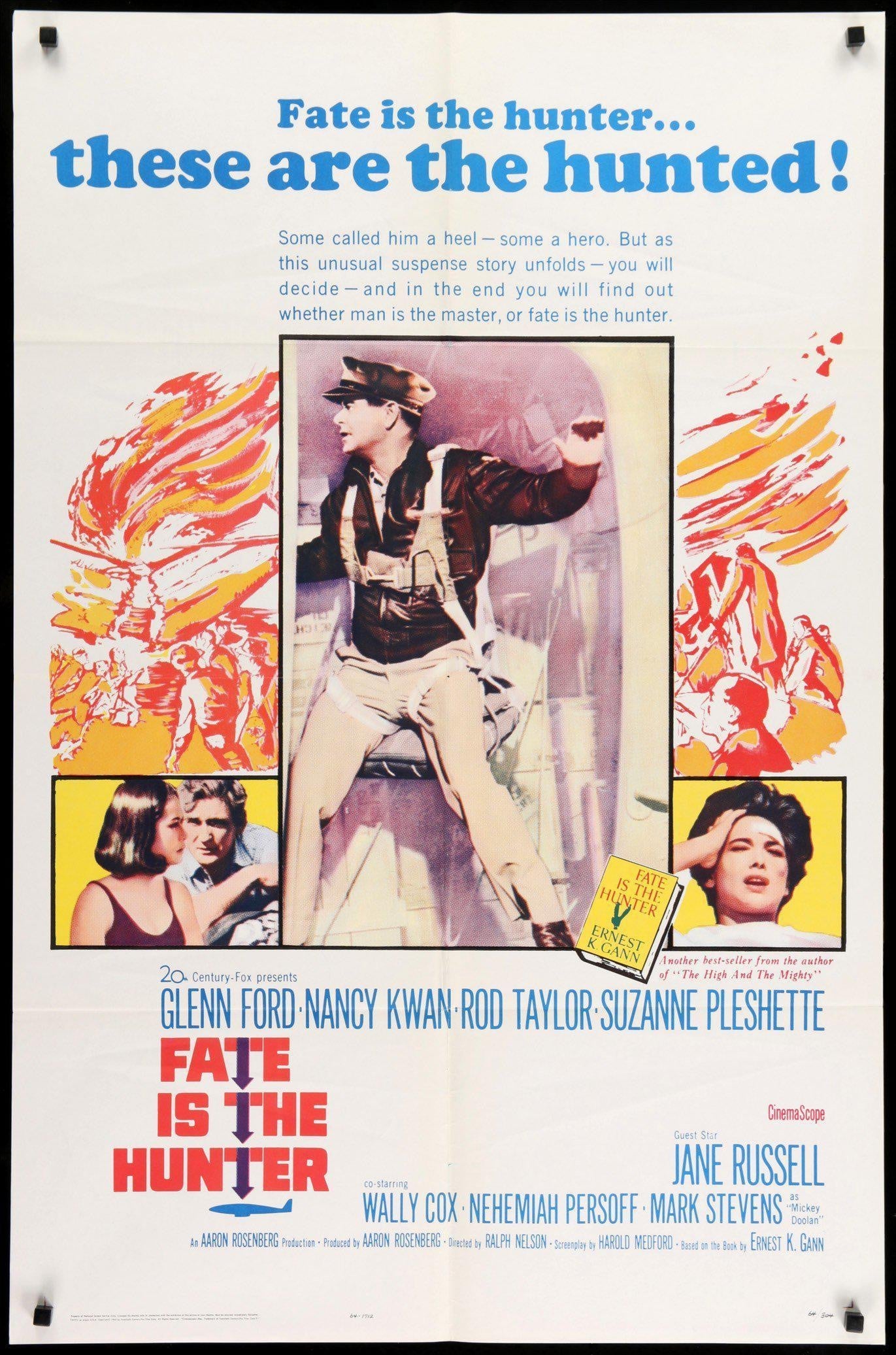 Fate is the Hunter (1964) original movie poster for sale at Original Film Art