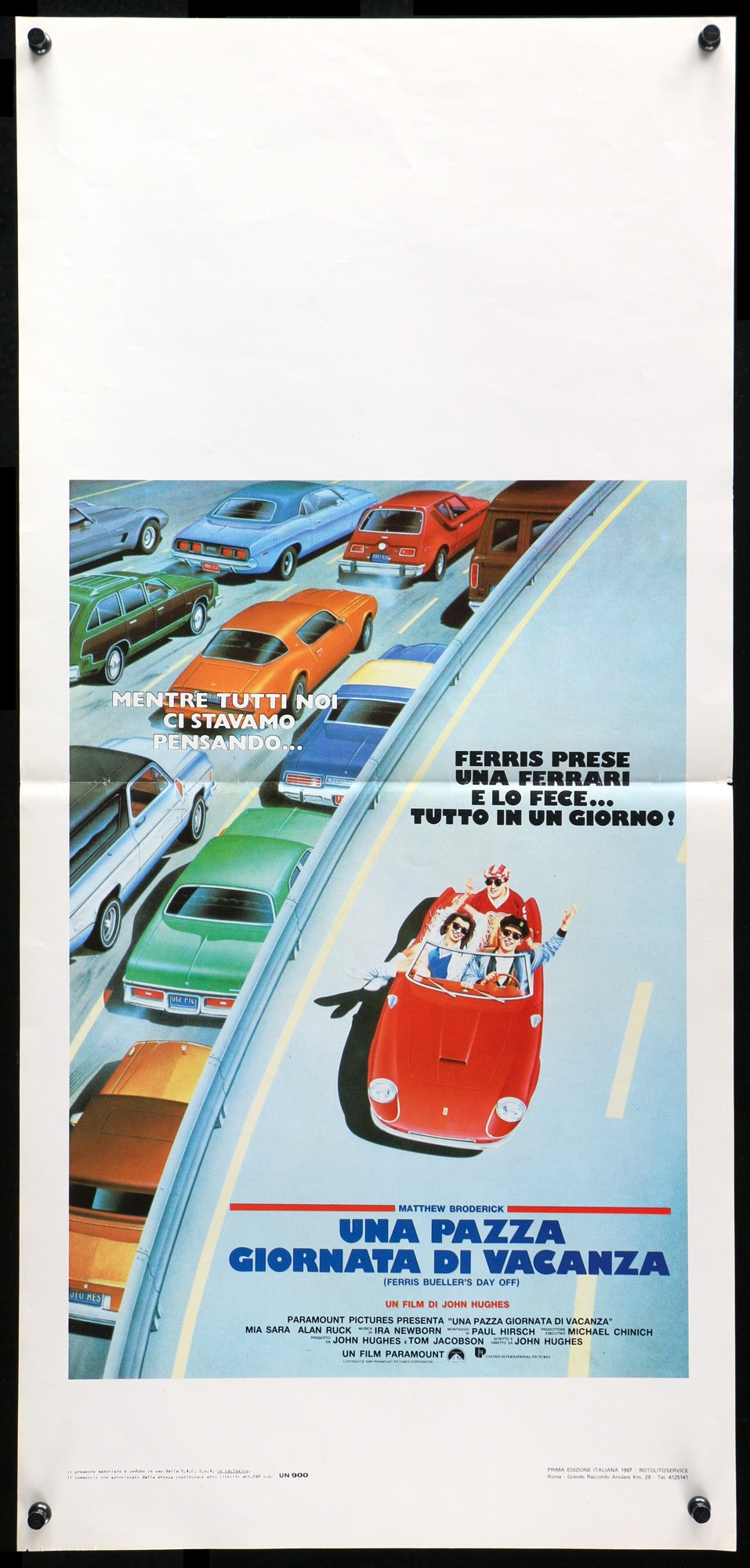Ferris Bueller&#39;s Day Off (1986) original movie poster for sale at Original Film Art