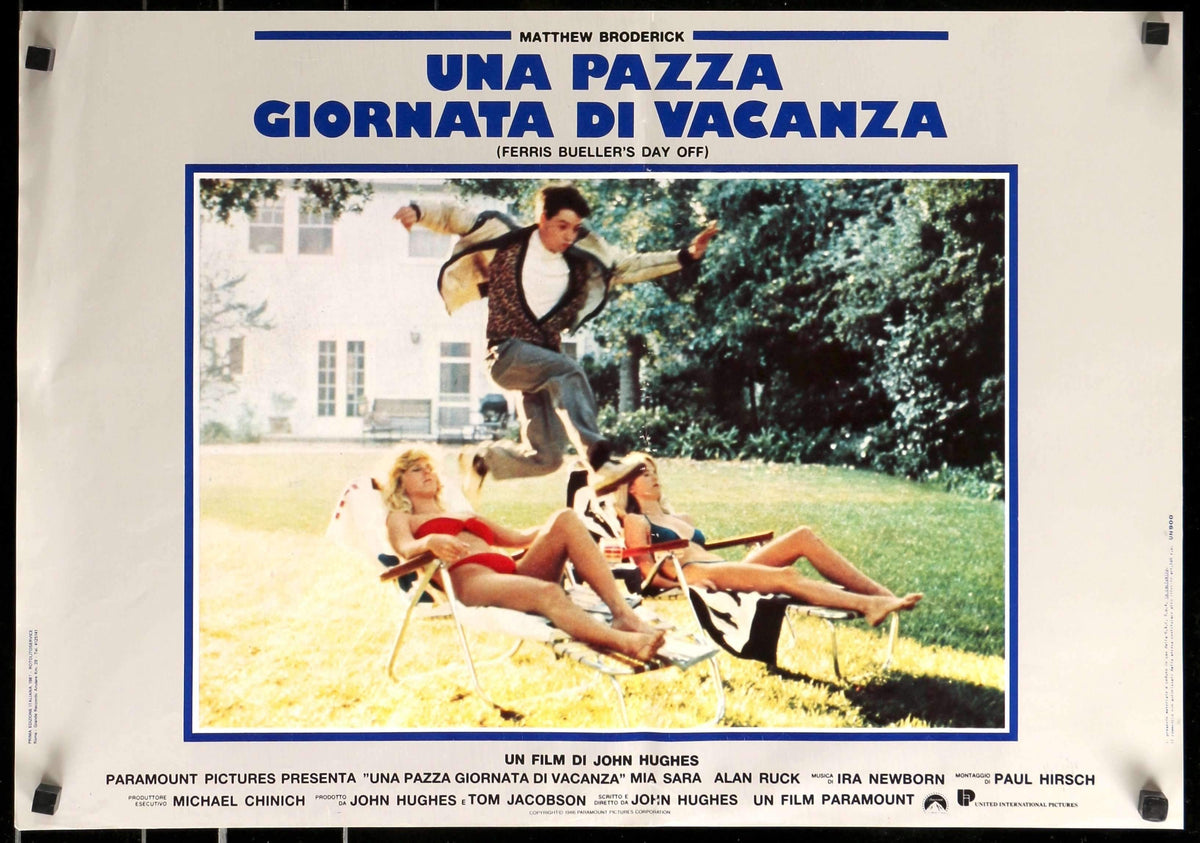 Ferris Bueller&#39;s Day Off (1986) original movie poster for sale at Original Film Art - Vintage Movie Posters