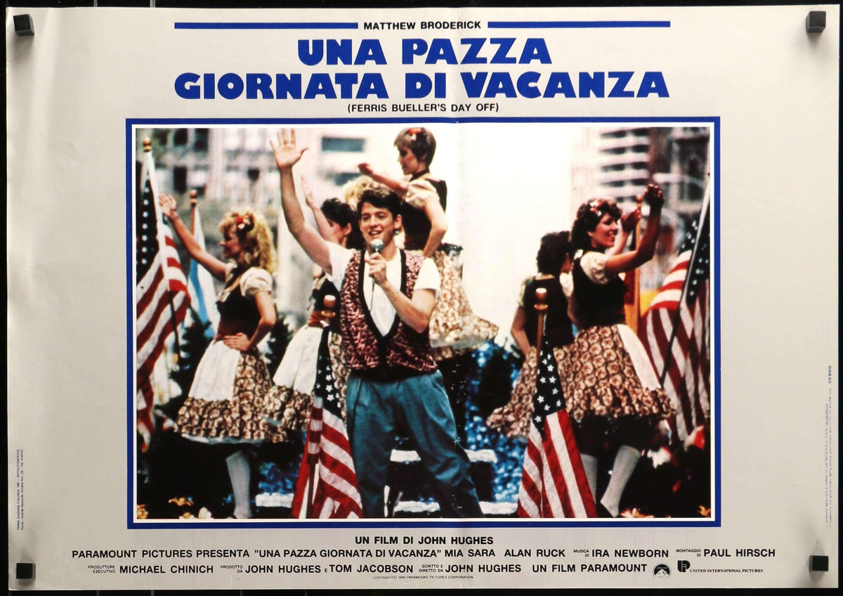 Ferris Bueller&#39;s Day Off (1986) original movie poster for sale at Original Film Art - Vintage Movie Posters