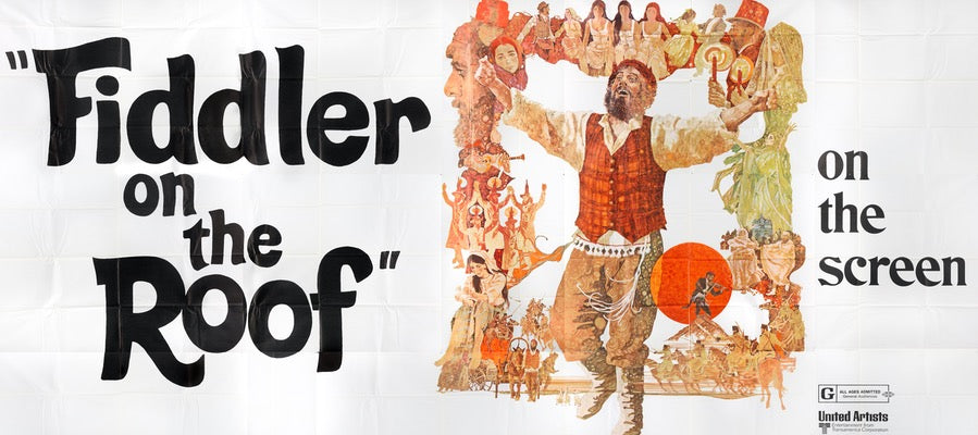 Fiddler on the Roof (1971) original movie poster for sale at Original Film Art - Vintage Movie Posters