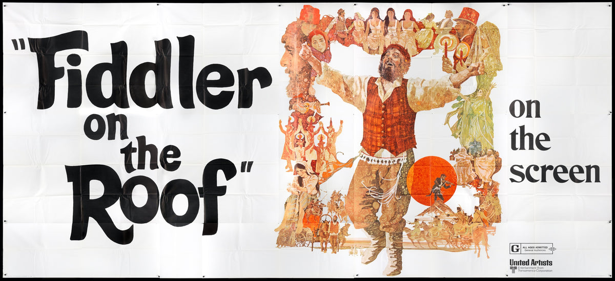Fiddler on the Roof (1971) original movie poster for sale at Original Film Art - Vintage Movie Posters
