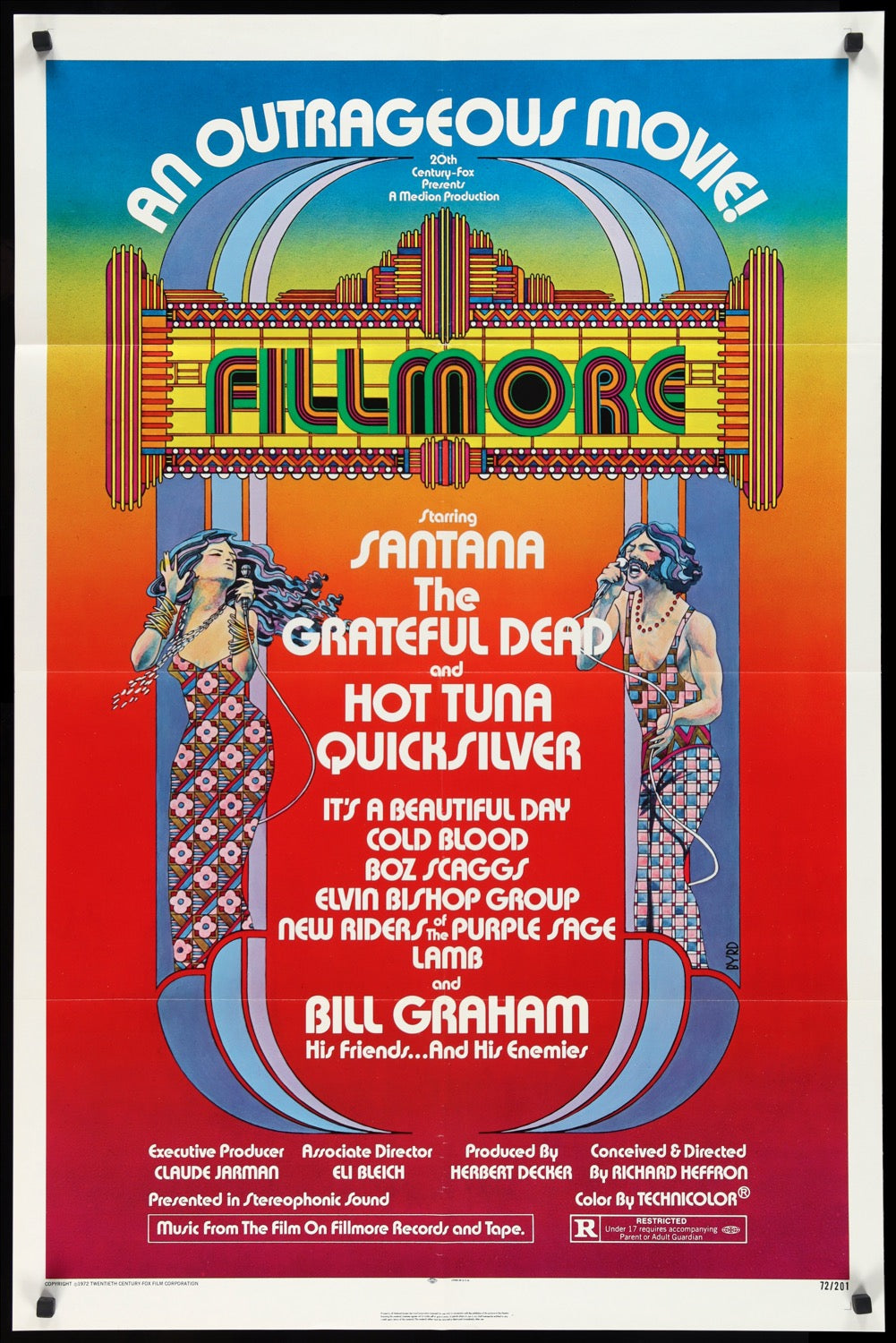 Fillmore (1972) original movie poster for sale at Original Film Art - Vintage Movie Posters