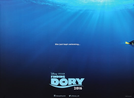 Finding Dory (2016) original movie poster for sale at Original Film Art - Vintage Movie Posters