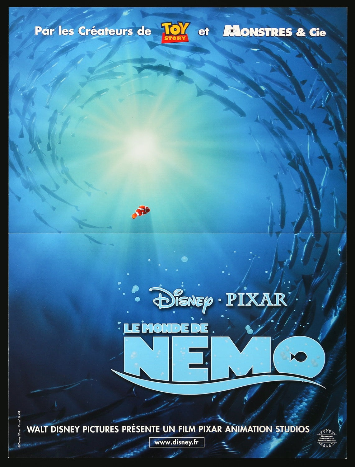 Finding Nemo (2003) original movie poster for sale at Original Film Art