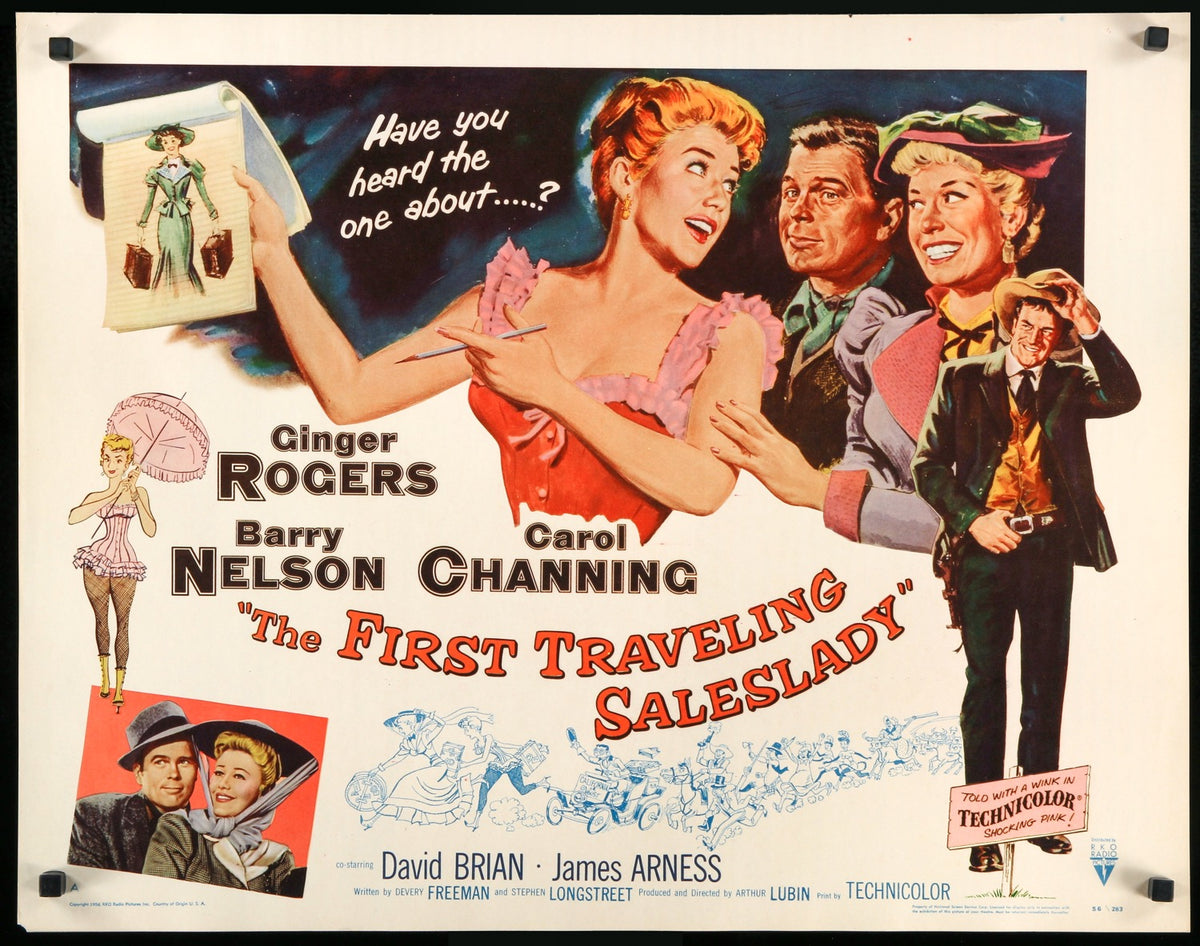 First Traveling Saleslady (1956) original movie poster for sale at Original Film Art - Vintage Movie Posters