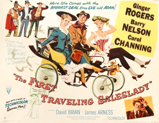 First Traveling Saleslady (1956) original movie poster for sale at Original Film Art - Vintage Movie Posters