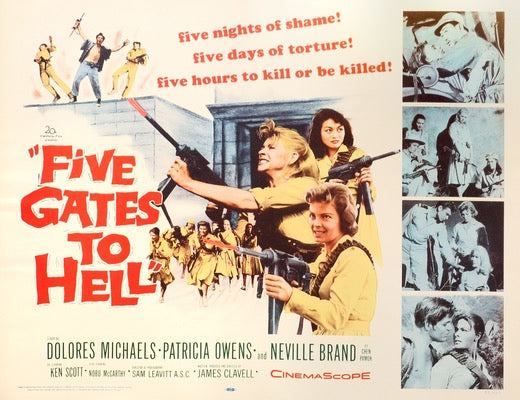 Five Gates to Hell (1959) original movie poster for sale at Original Film Art - Vintage Movie Posters