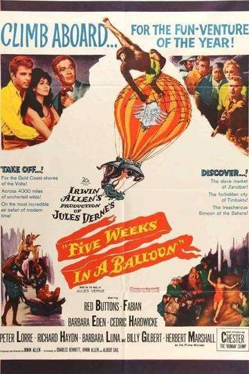 Five Weeks in a Balloon (1962) original movie poster for sale at Original Film Art