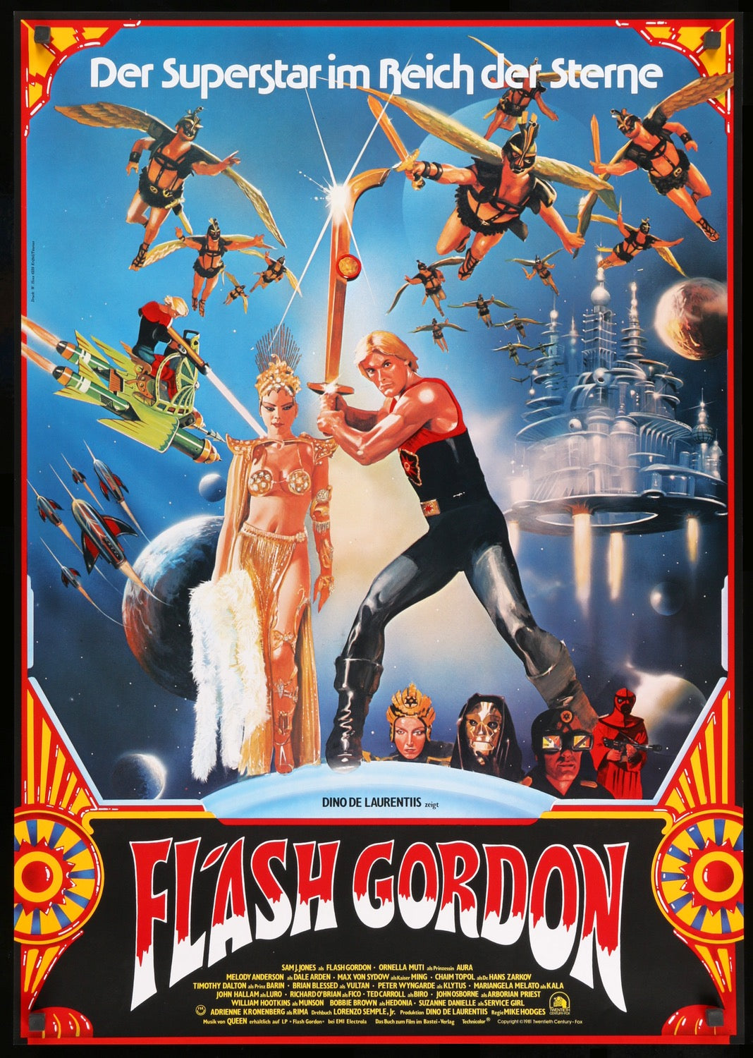 Flash Gordon (1980) original movie poster for sale at Original Film Art - Vintage Movie Posters