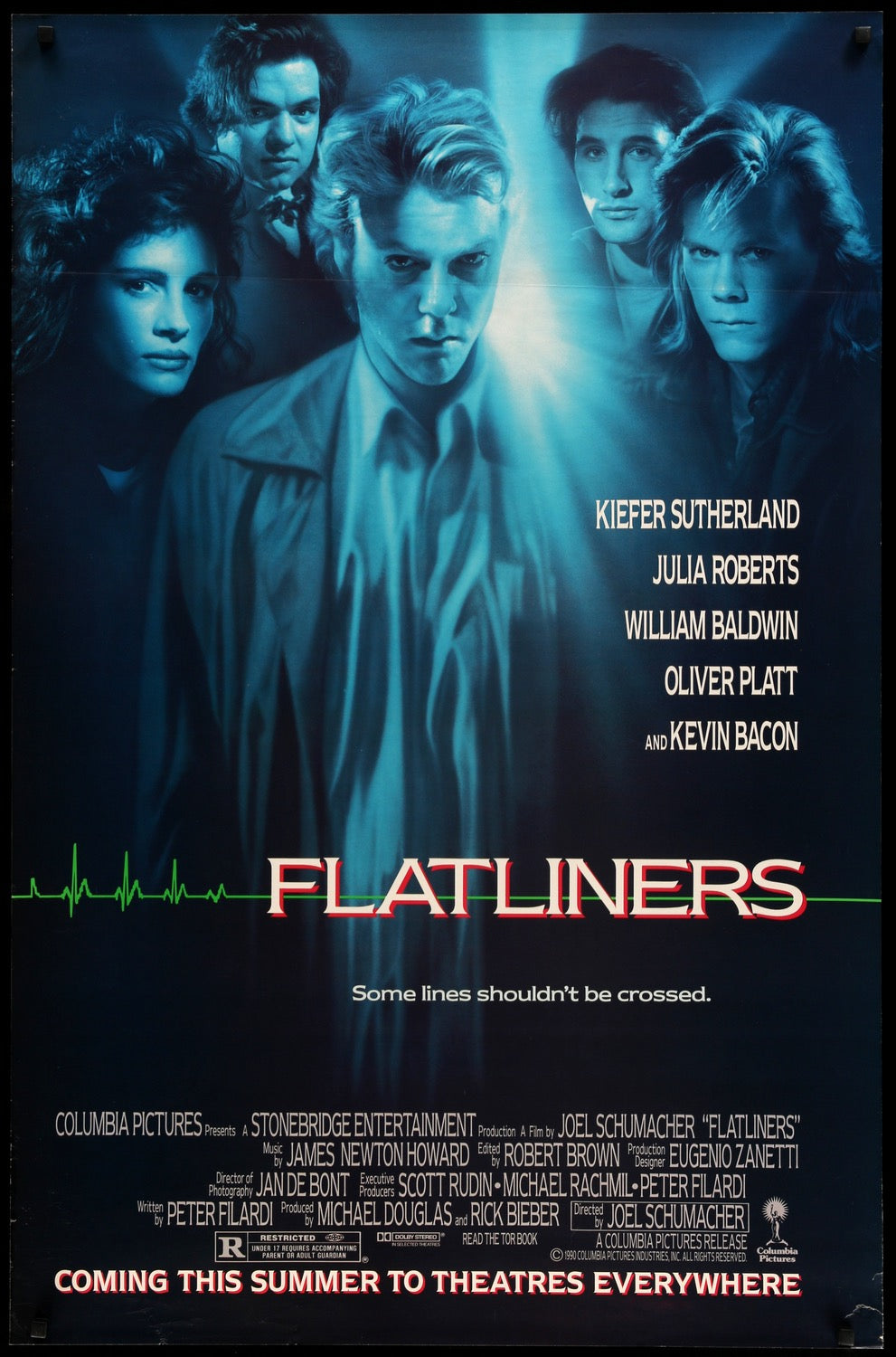 Flatliners (1990) original movie poster for sale at Original Film Art