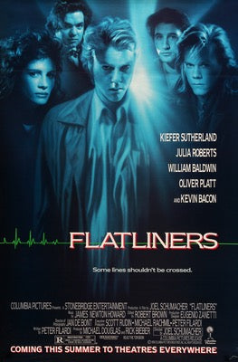 Flatliners (1990) original movie poster for sale at Original Film Art - Vintage Movie Posters