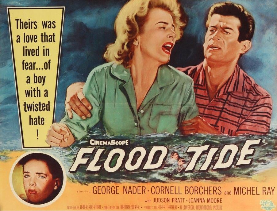 Flood Tide (1958) original movie poster for sale at Original Film Art - Vintage Movie Posters