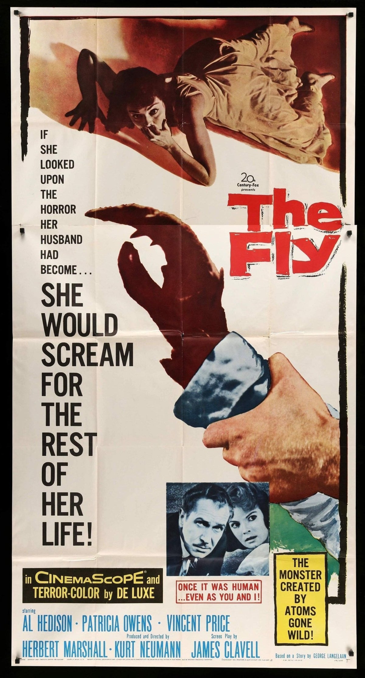 Fly (1958) original movie poster for sale at Original Film Art