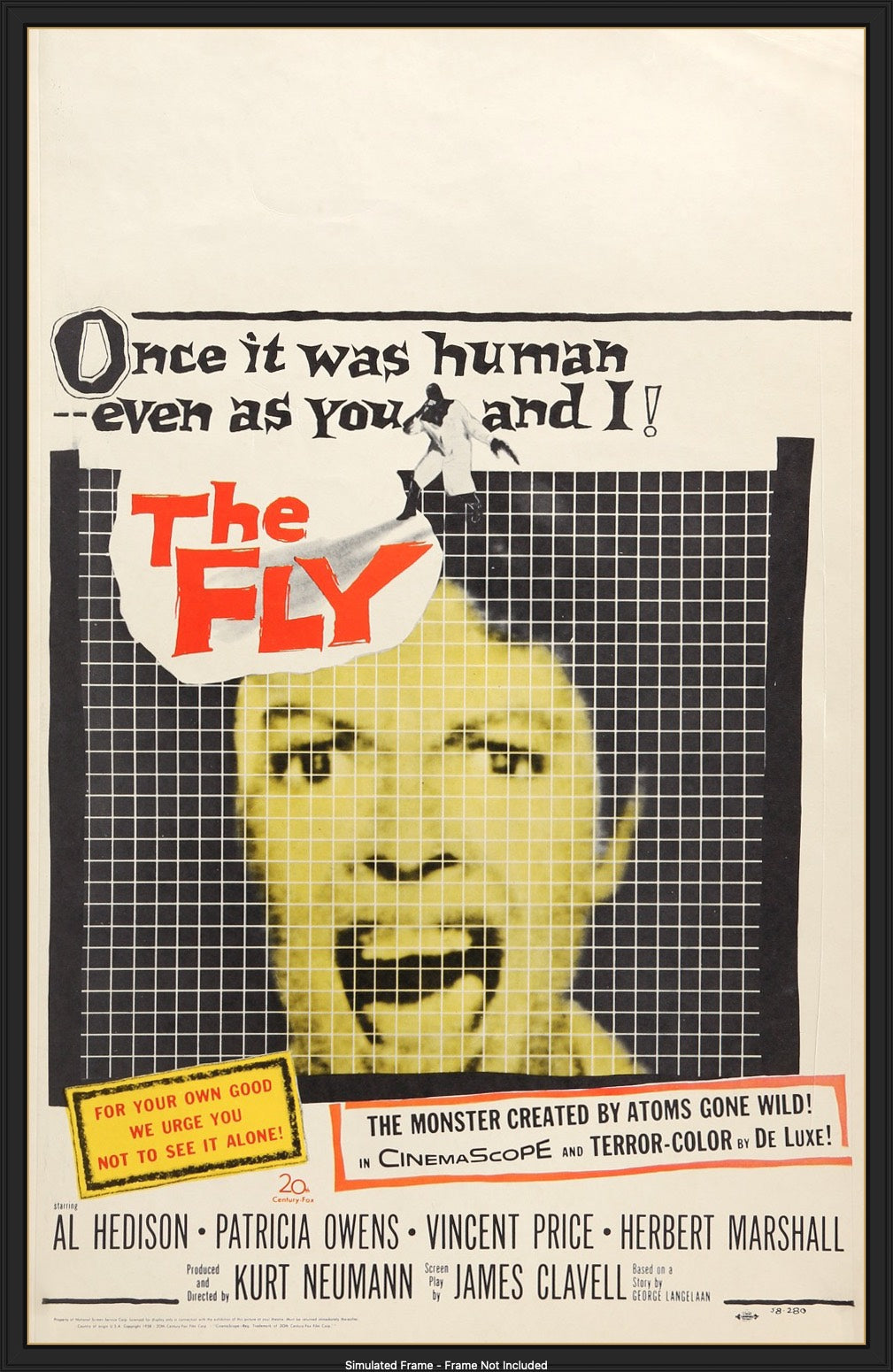 Fly (1958) original movie poster for sale at Original Film Art