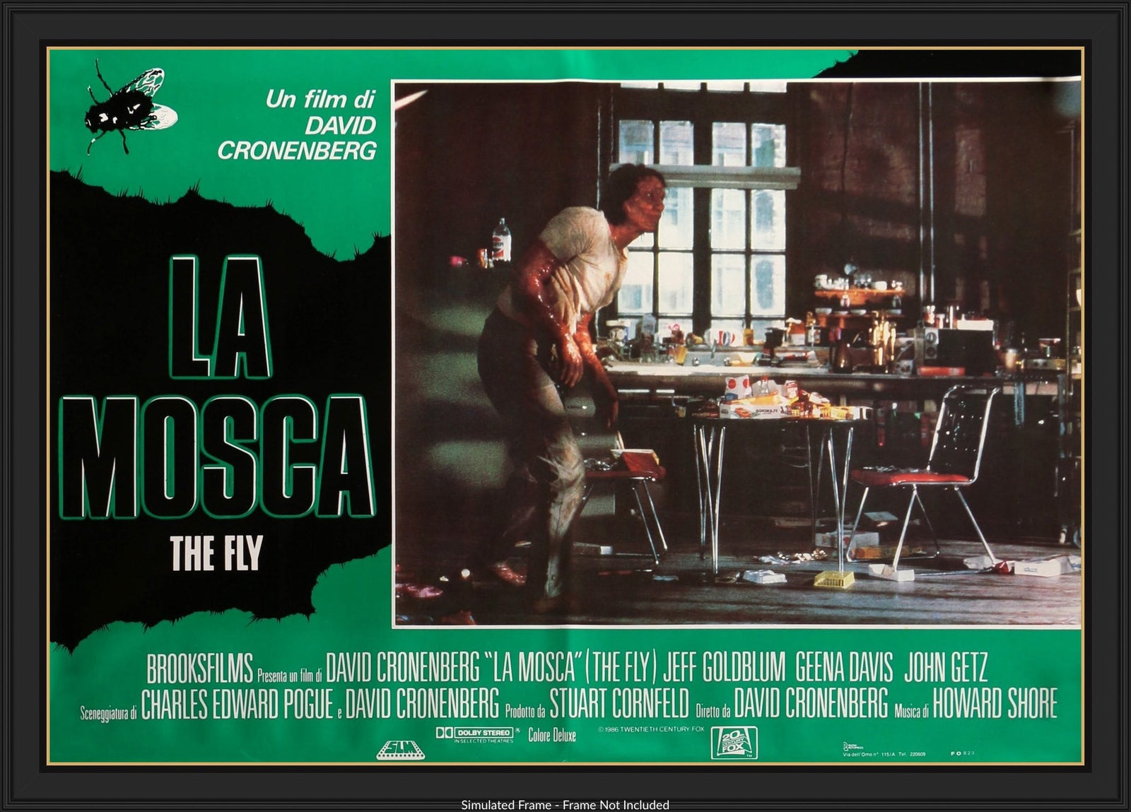 Fly (1986) original movie poster for sale at Original Film Art - Vintage Movie Posters