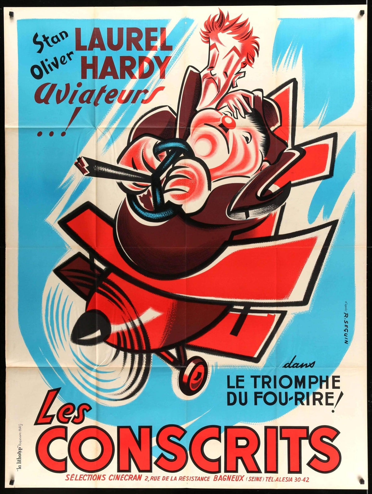 Flying Deuces (1939) original movie poster for sale at Original Film Art - Vintage Movie Posters