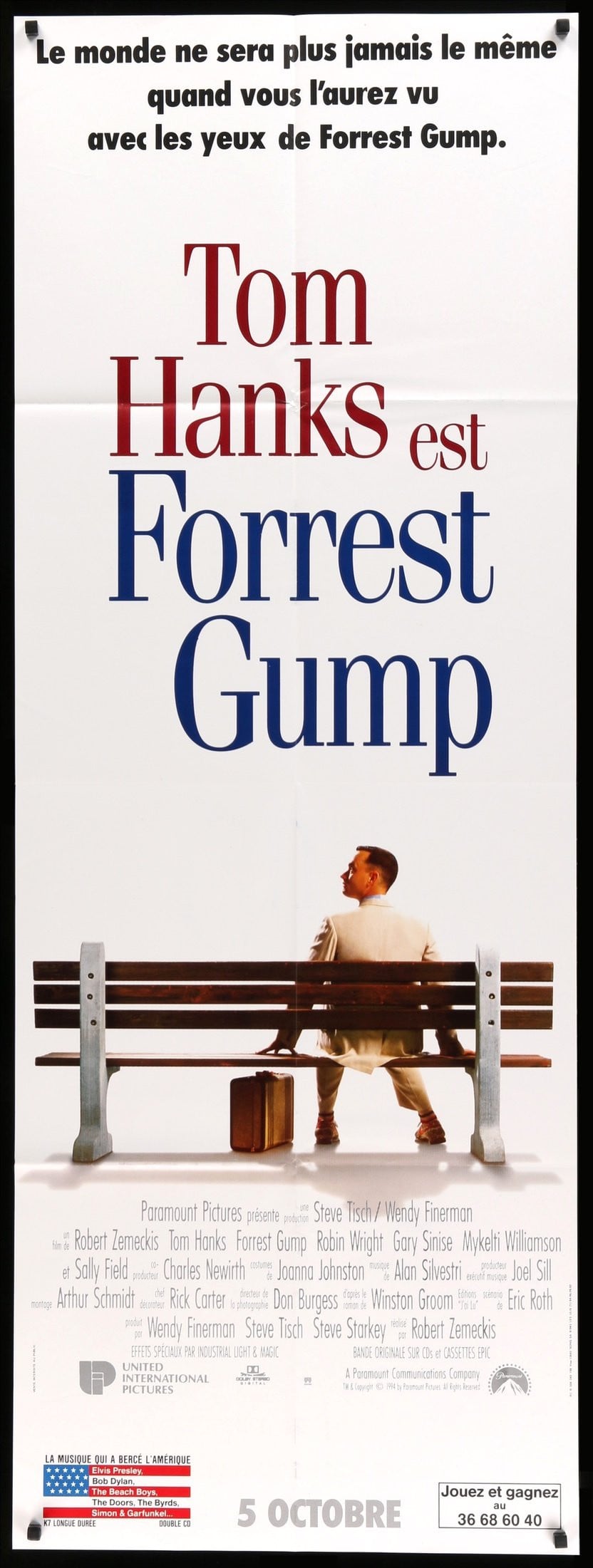 Forrest Gump (1994) original movie poster for sale at Original Film Art - Vintage Movie Posters