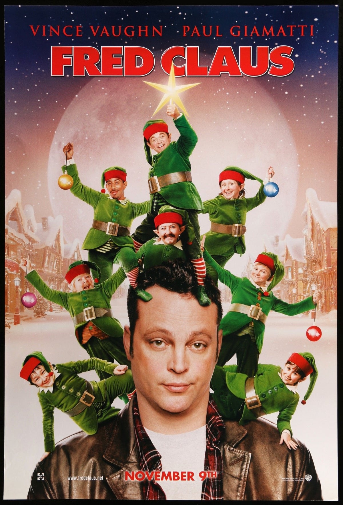 Fred Claus (2007) original movie poster for sale at Original Film Art - Vintage Movie Posters