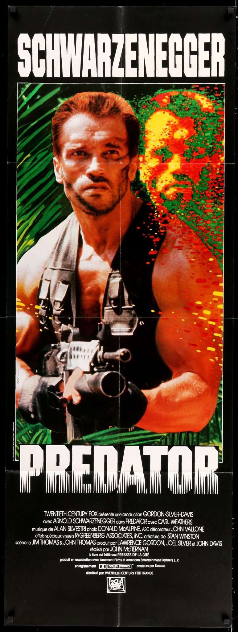 Predator (1987) original movie poster for sale at Original Film Art - Vintage Movie Posters