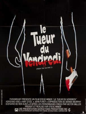 Friday the 13th Part 2 (1981) original movie poster for sale at Original Film Art - Vintage Movie Posters