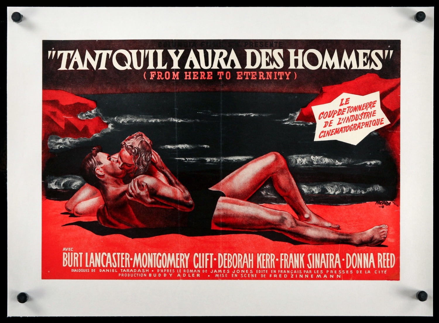 From Here to Eternity (1953) original movie poster for sale at Original Film Art - Vintage Movie Posters