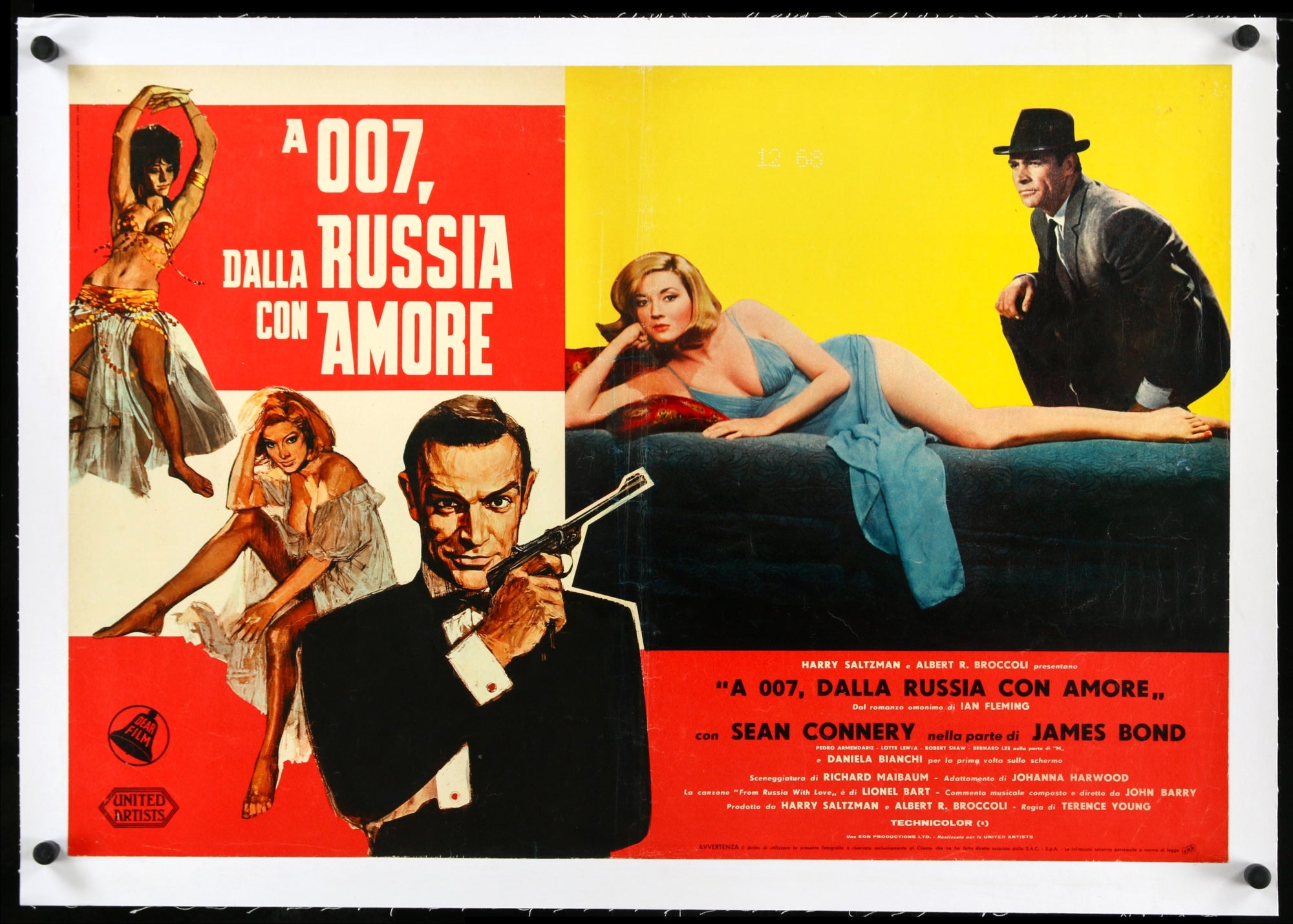 From Russia with Love (1963) original movie poster for sale at Original Film Art - Vintage Movie Posters