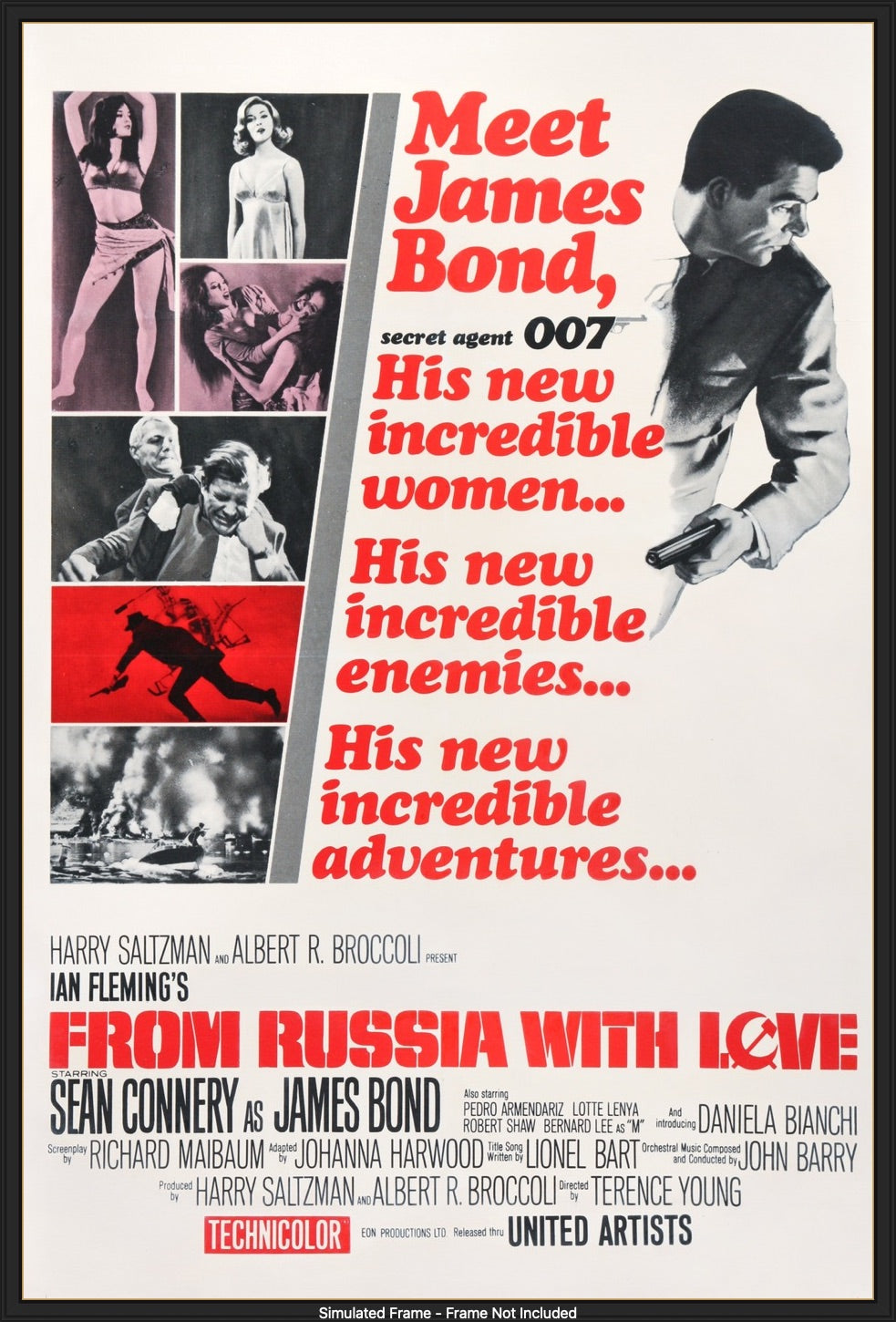 From Russia with Love (1963) original movie poster for sale at Original Film Art - Vintage Movie Posters