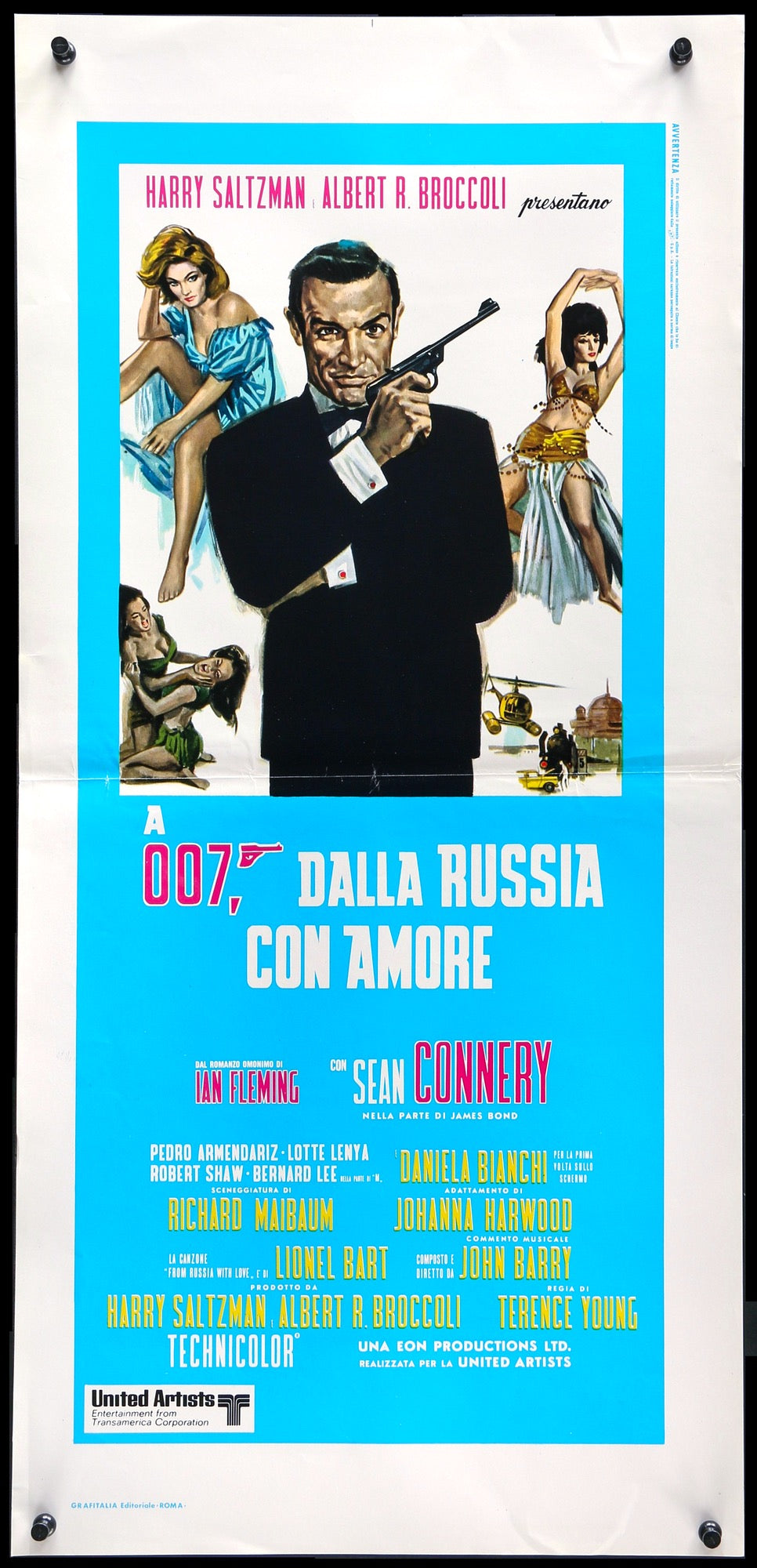 From Russia with Love (1963) original movie poster for sale at Original Film Art