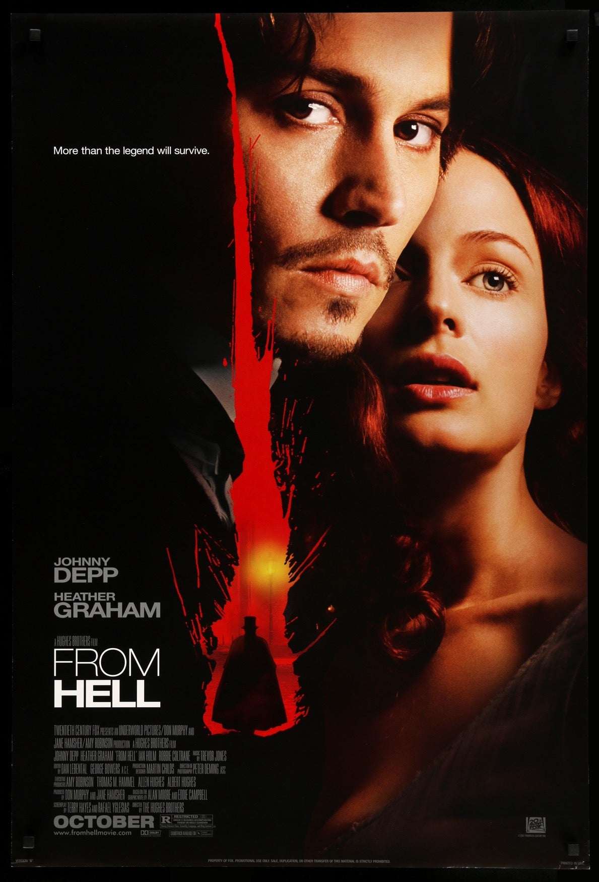 From Hell (2001) original movie poster for sale at Original Film Art